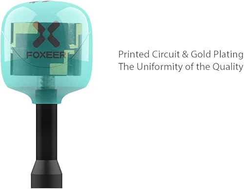 Miniatura 4 de FPV Antena Foxeer Lollipop 4 Plus 2.6dBi 5.75GHz RHCP TX RX para FPV Racing Drone (SMA) Paquete de 2