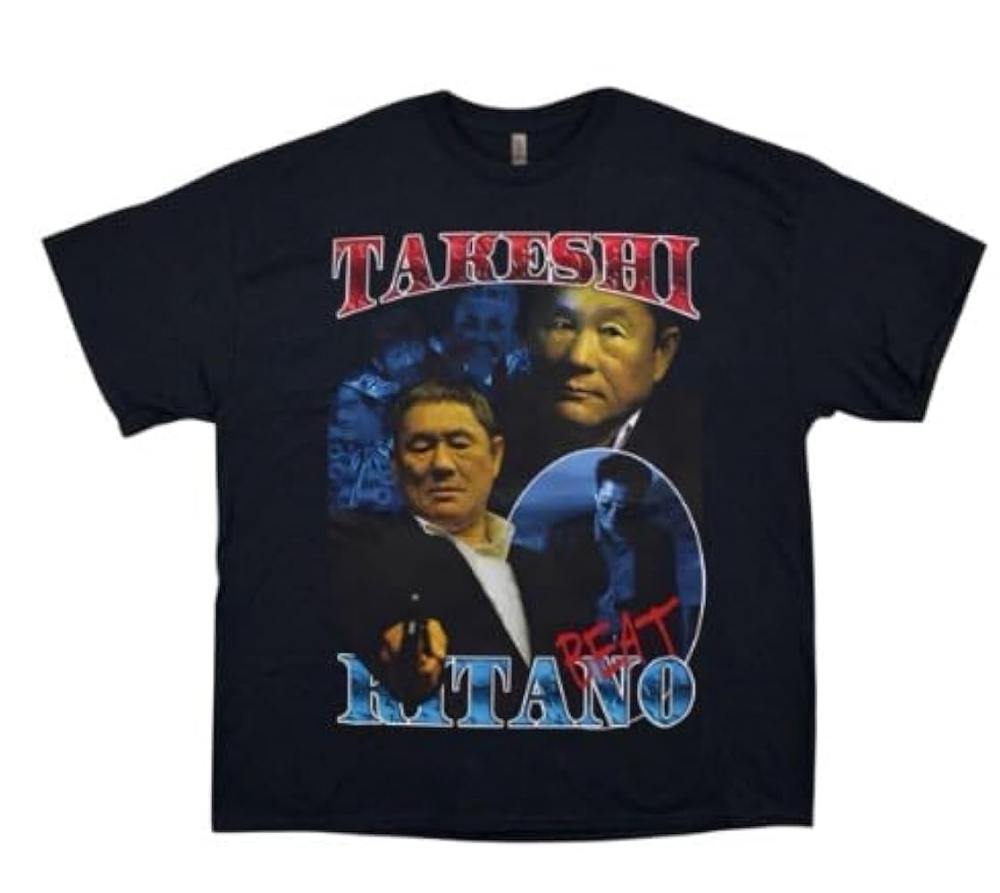 Amazon.co.jp: ビートたけし ラップTシャツ 世界的映画監督 北野