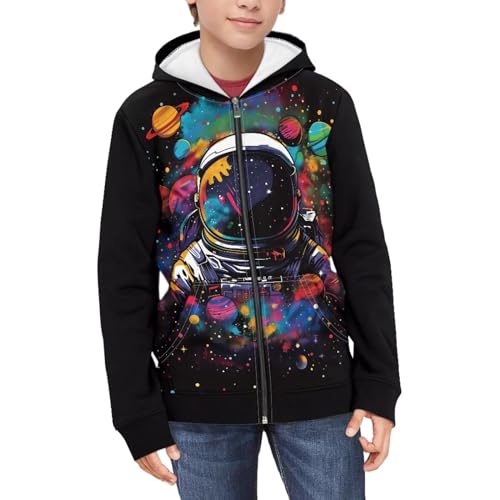 Image of Biyejit Kids Novelty 3D Graphic Printed Hooded Sweatshirt