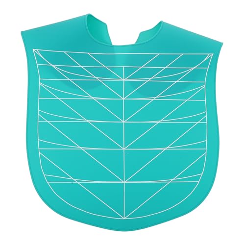 Chal para teñir el cabello en casa sin manchas collar de silicona protector flexible