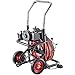 VEVOR Drain Cleaner Machine 100 ft x 1/2 inch for 2 inch to 4 inch(50-100mm) Pipes, 550W Open Drain Cleaning Machine 1700 RPM Electric Drain Auger with Cutters Glove Drain Auger Sewer Snake