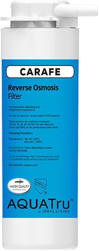 Filtro de ósmosis inversa AquaTru Carafe (Etapa 3) - Compatible con los modelos AquaTru Carafe
