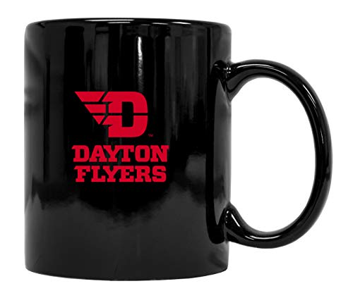University of Dayton Black Ceramic Mug