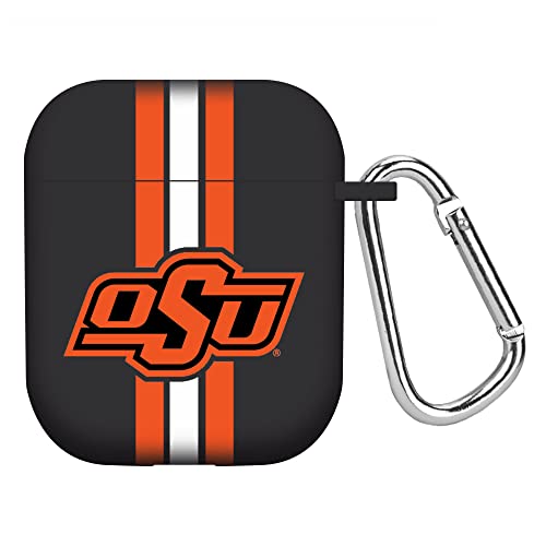 AFFINITY BANDS Oklahoma State Cowboys HD Case Cover Compatible with Apple AirPods Gen 1 & 2 (Stripes)