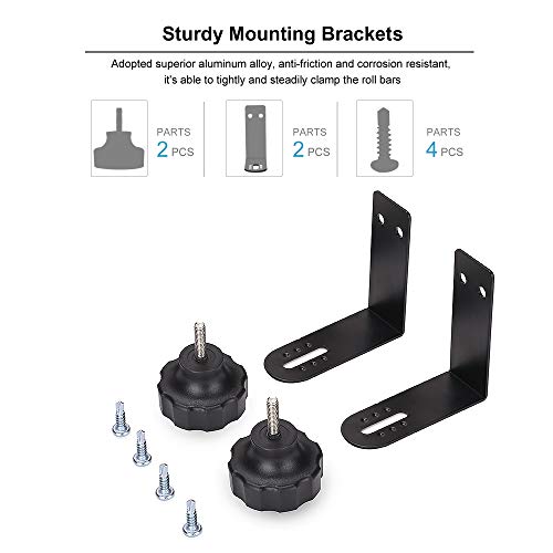 image for 9.99WORLD MALL 10L0L Golf Cart Mirror, 16.5