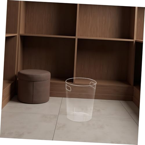 Caneca Transparente Ovalada de Plástico PET 22x19x16 cm miniatura 4
