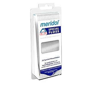 meridol special-floss speciale koorden 50 stuks, 2 stuks (2 x 50 draden)