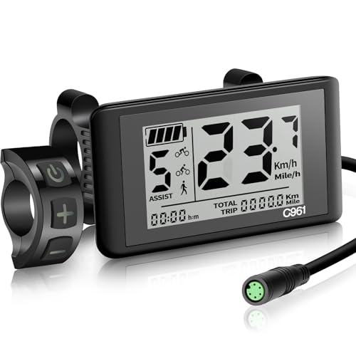 E-Mangue Ebike Display C961 für BAFANG BBS01B BBS02B BBS HD Mittelmotor,...