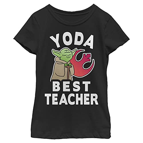 T-shirt Star Wars Yoda fille idéal pour l'école et les sorties décontractées