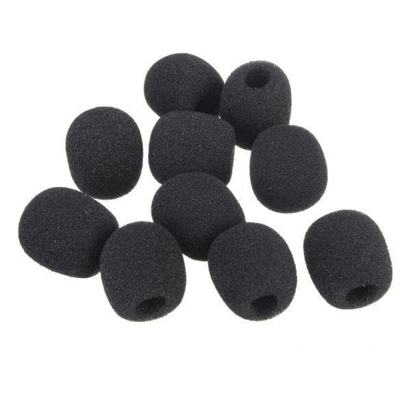 ATORSE 3x10 Small Black Foam Cover Windscreen Windshield fr Lavalier Lapel Microphone-picture-12