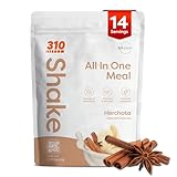 310 Nutrition All-In-One Meal Replacement Shake - Plant-Based Protein Powder with High Fiber, Probiotics, Digestive Enzymes & Adaptogens - Low Carb Vegan Keto Friendly Superfoods Smoothie - Horchata Flavor - 14 Servings