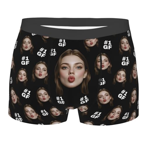 Custom Boxers Personalized Boxers Underwear With Face For Men Boyfriend Husband Funny Gifts For Him