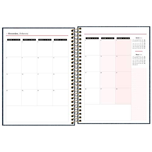Agenda Espiral Planner Denin M7 2021 Tilibra