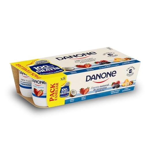 Danone Sabores Fre/Mac/Coc/Fr. Bosque 8x120 g