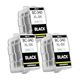 【稲妻トナー】BC-340XL 3個(ブラッ