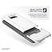 Samsung Galaxy S8 Plus Case White Gray - Encased Rebel Series Impact Armor (Samsung S8+)