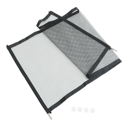 DECOMELODY Cancelletto Sicurezza Nero Foratura Recinzione Protettiva Portatile per Cucina Scale e Balcone Protezione per Bimbi e Animali Domestici