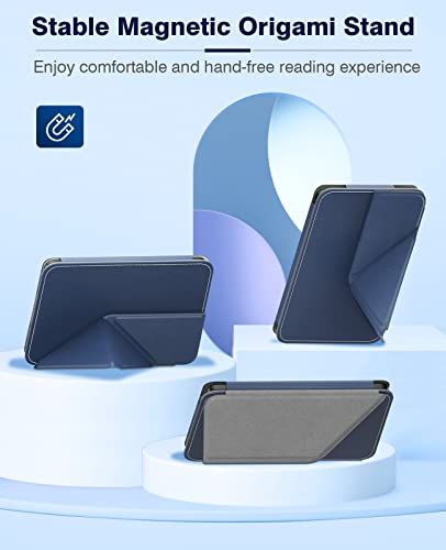 Moko P782301311527 Case Fits 6 Inch Kindle Paperwhite(10Th Gen, 2018 Releases)/All Paperwhite 2012-2017, Auto Wake/Sleep Standing Origami Slim Shell Cover thumb #2