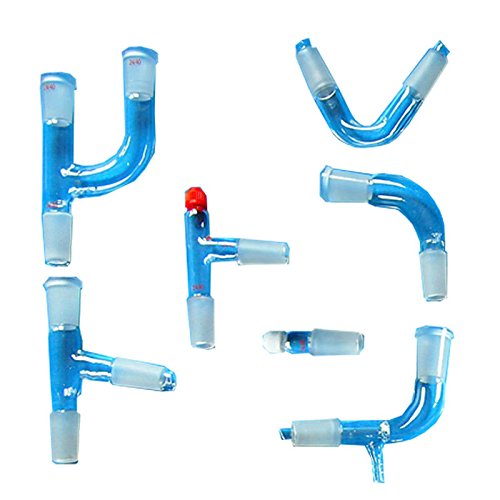 Glaswaren-Set für ätherische Öle, Dampfdestillation, organische Chemie, Glaswaren, komplettes Set mit 24/40 Gelenktrichter