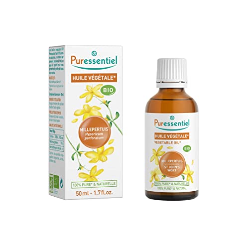 Puressentiel - Aceite Vegetal Hipérico - BIO - 100 por ciento puro y de origen natural - 50 ml