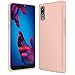 Produktbild Conie® Basic Backcove Hülle für Huawei P20, [ Microfaser Innenfutter ] Schutzhülle sturzsichere Hülle aus TPU Anti Fingerprint Rückschale, P20 Case Rosa