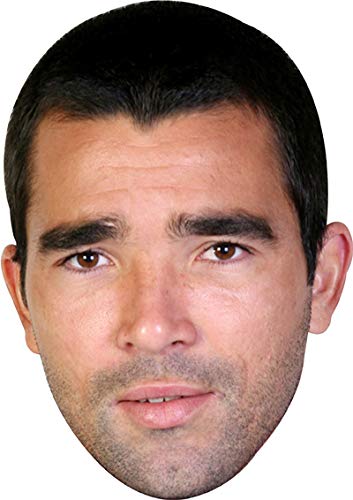 FoxyPrinting Diego Maradona Celebrity Cardboard Party Face Mask Fancy Dress
