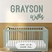 Custom Baby Name Sign for Nursery – Personalized Wood Wall Letters, Wooden Baby Room Decor, Kids Name Sign Gift, Custom Nursery Wall Art