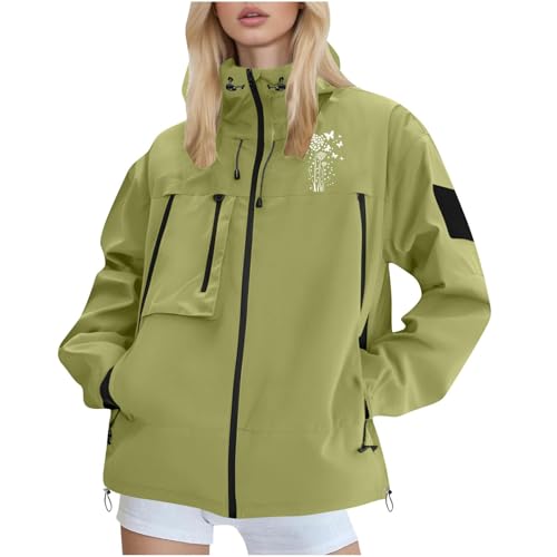 Veste de pluie imperméable et respirante femme avec capuche haute protection