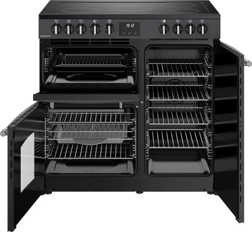 Belling Farmhouse 90E 90cm Electric Range Cooker with Ceramic Hob - Anthracite - A/A Rated - Image 3