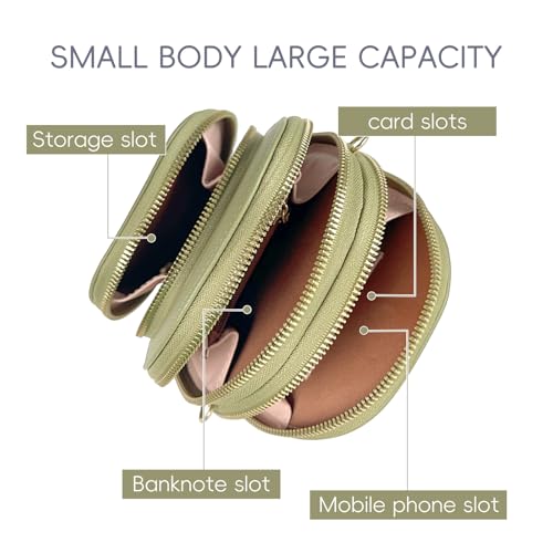 Image of Small Crossbody Bags for Women Trendy Cell Phone Purse Wallet