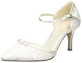  Paradox London Pink Damen Devotion Fersen mit geschlossenem Zehenbereich, Farbe: Elfenbein, 38 EU