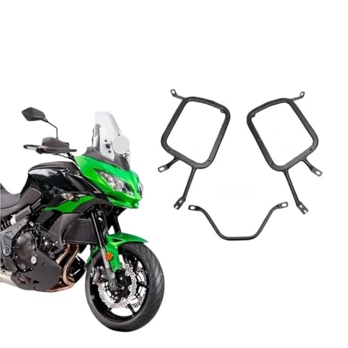 Porte bagages moto 650 avec support latéral renforcé pour boîtes