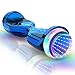 SWEETBUY Hoverboard UL 2272 Certified 6.5” Two-Wheel Self Balancing Electric Scooter with LED Light Flash Lights Wheels BLUE (free carry bag)