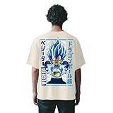 Máscara De Látex | Playera para Hombre Dragon Ball Edición Limitada | Camiseta Cuello Redondo | Oversize Fit 100% Algodón