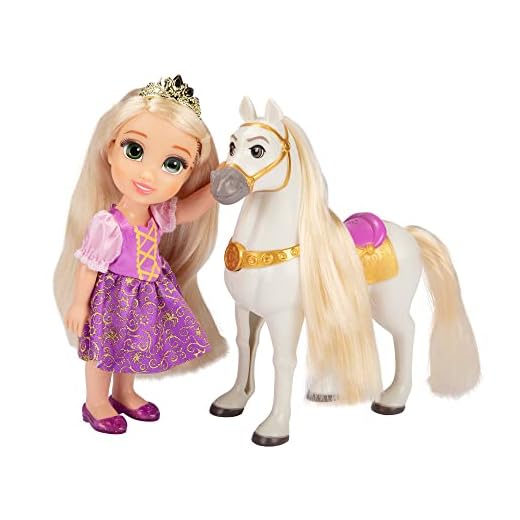 Disney Princess Rapunzel Doll & Maximus Petite Gift Set