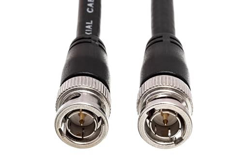 Cable coaxial BNC Hosa 75 ohm 15.24 m miniatura 2