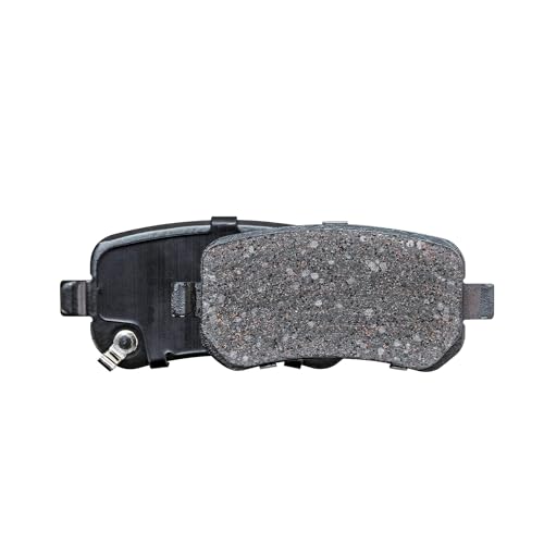 Image of Detroit Axle - Rear Ceramic Brake Pads with Hardware Set Replacement for 2004 2005 2006 2007 Ford Freestar Mercury Monterey - 4pc Set