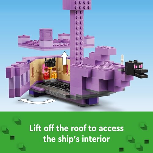 Lego 6470614 Minecraft The Ender Dragon And End Ship Building Set thumb #3