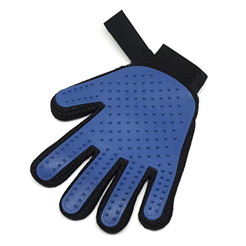 DAONLY Gant de Toilettage pour Chien Chat, Parfait pour brosse son chien. Gant idéal pour prende soin du pelage et éliminer le poil mort Cover