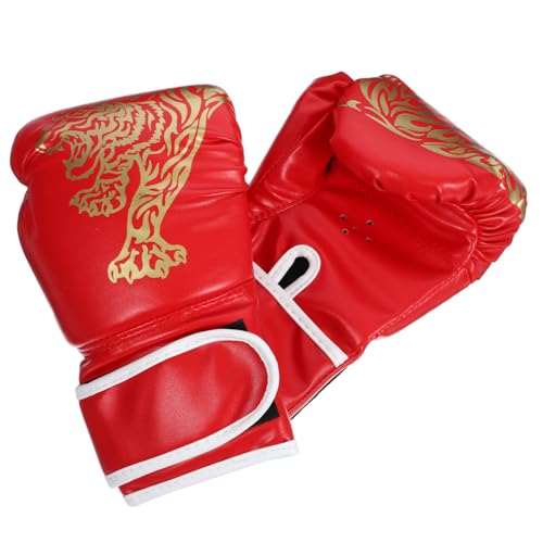 Guantes de entrenamiento y kickboxing ajustables fabricados en PU resistente