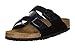 Produktbild BIRKENSTOCK Arizona Schwarz Weichbettung Veloursleder