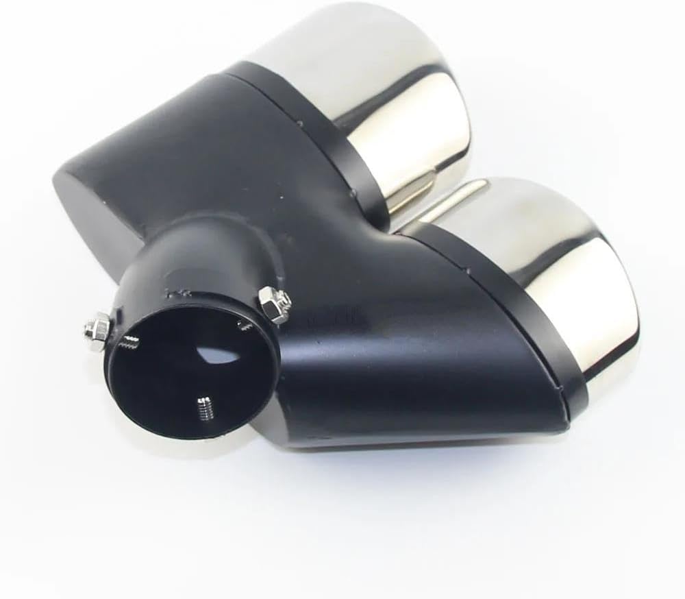 Car Accessories Stainless Steel Exhaust Pipe Tail Throat, Bilateral Four-out Muffler For Benz W211 E260 E240 Rear End Components(Left)