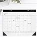 2025 AT-A-GLANCE® Contemporary Monthly Desk Pad Calendar, 21-3/4