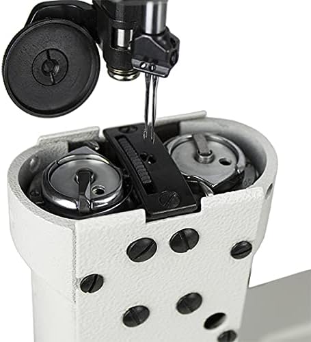 Close-up of Sister Speedway SW-820 Double Bobbin Area