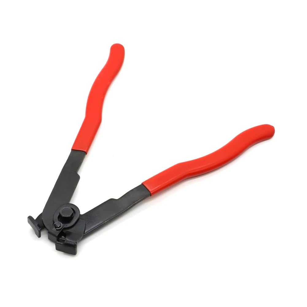 Cuffia giunto omocinetico Kit di morsetti per giunto omocinetico universale regolabile da 32-41 mm e 70-127, clip crimpatura per albero trasmissione in acciaio inossidabile(10Pcs and Tool)