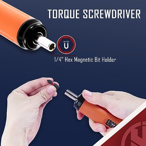 KNINE OUTDOORS Torque Screwdriver Wrench Driver Set 10-70 Inch Pounds lbs for Maintenance with T-bar Handle - image 5