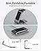 Wireless Charger for Samsung 3 In 1 Wireless Charging Station Foldable Wireless Charger Stand for Samsung S25 Ultra S24 S23 S22 Z Flip Z Fold 6 5 for Galaxy Watch 7/6/5/4 for Galaxy Buds Elegant Black