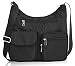 Suvelle Carryall RFID Travel Crossbody Bag, Handbag, Purse, Shoulder Bag, BA10 Black
