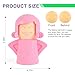 Asltw Happy or Angry Mom Microwave Cleaner, Microwave Oven Steam Cleaner, Just Add Vinegar and Water, Easily Cleans the Crud in Minutes (Pink)