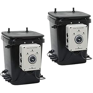 Active Aqua (2) Hydrofarm Grow Flow Ebb & Gro Controller Units w/2 Pumps| GFO7CB